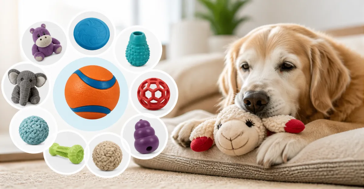 10 Best Calming Toys for Senior Dogs with Dental Issues