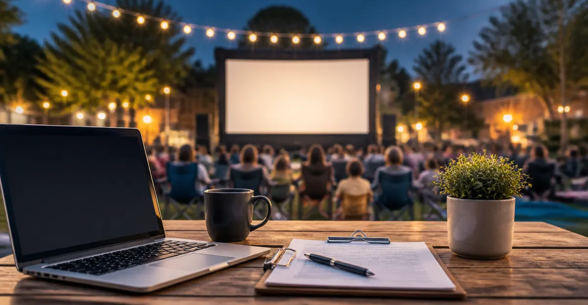 Get Sponsors for Community Movie Night – Pitch Template