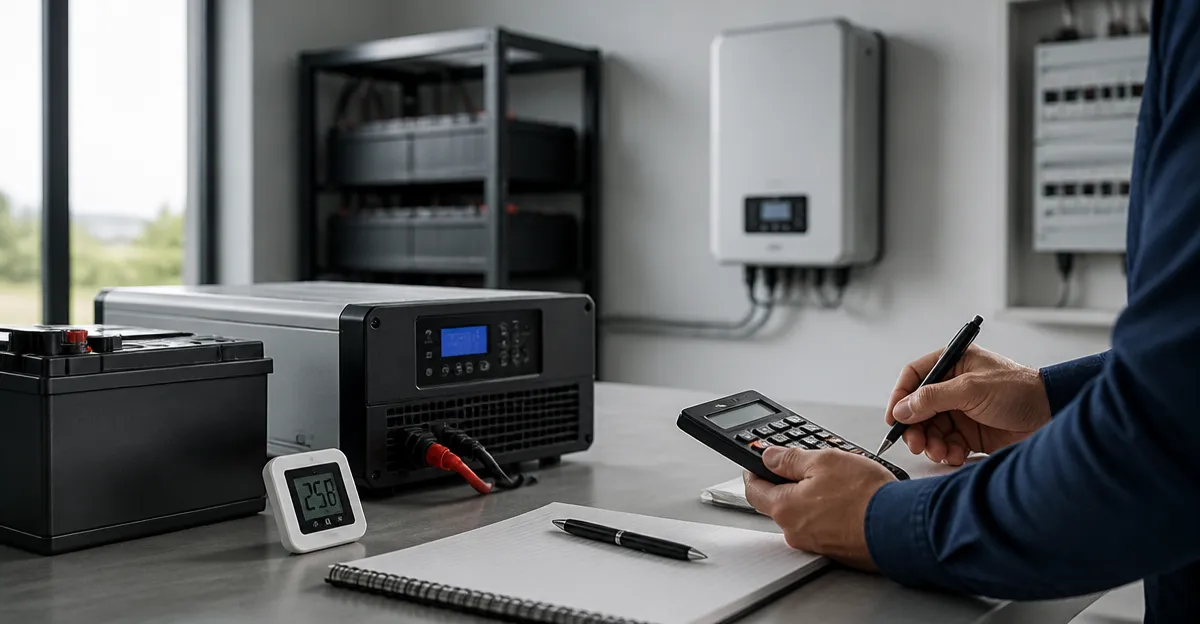 How to Calculate Usable Wh After Inverter Efficiency and Temperature Losses