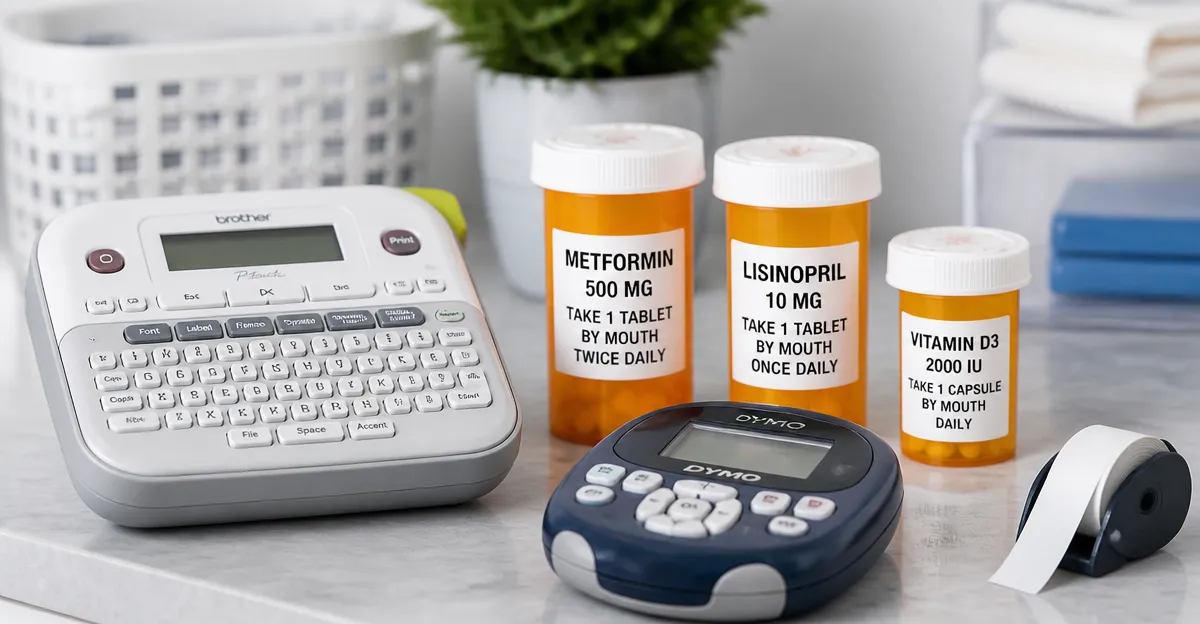 Best Label Makers for Large-Print Medication Labels 2026