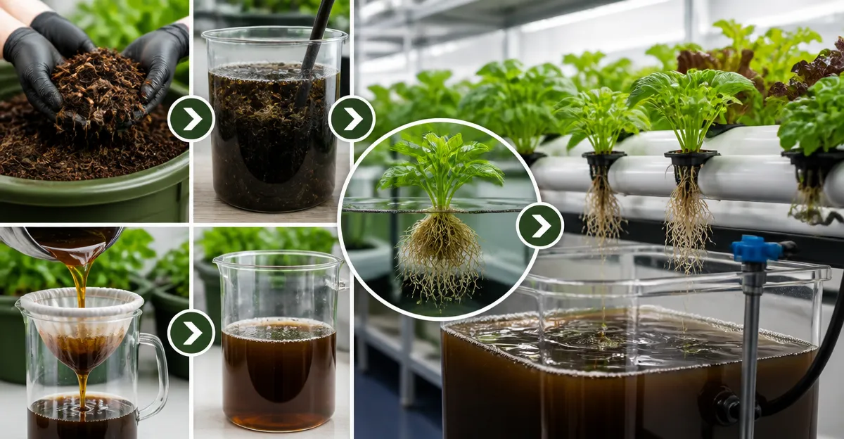 How to Use Processed Compost in Hydroponics and Vermiponics