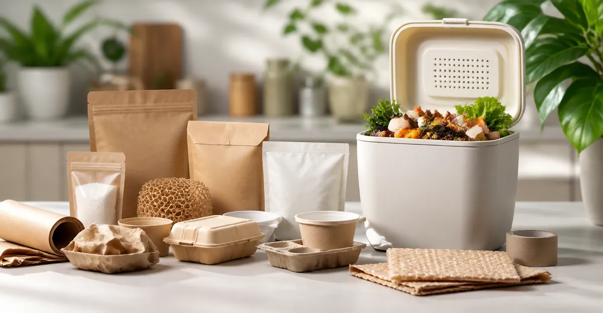 10 Home‑Compostable Packaging Options Safe for Countertop Composters