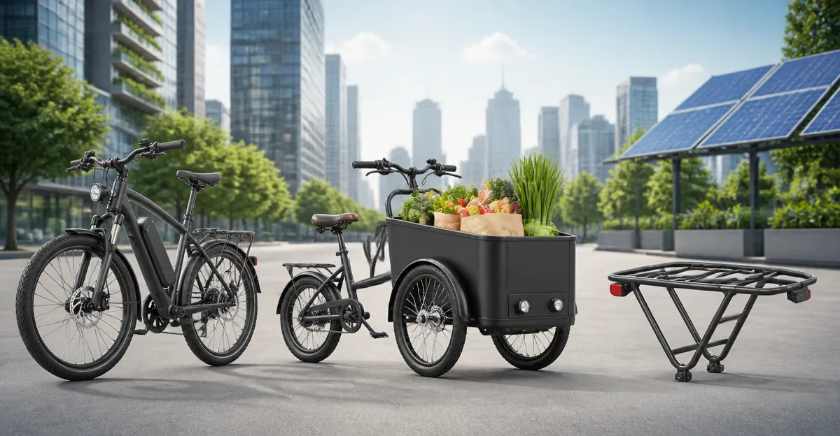 EUYBIKE Electric Bike vs ASHOMELI Cargo Tricycle vs ROCKBROS Bike Rack: In‑Depth Comparison