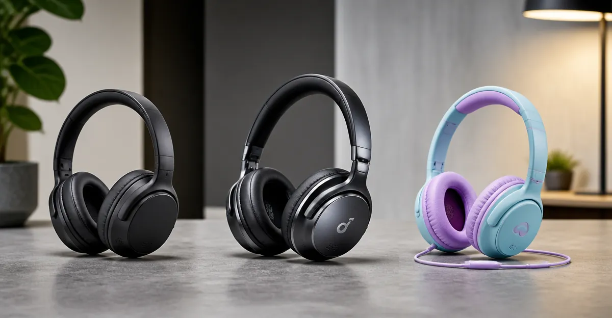 Headphone Showdown: Budget ANC vs Premium Soundcore vs Kids Safety Headsets