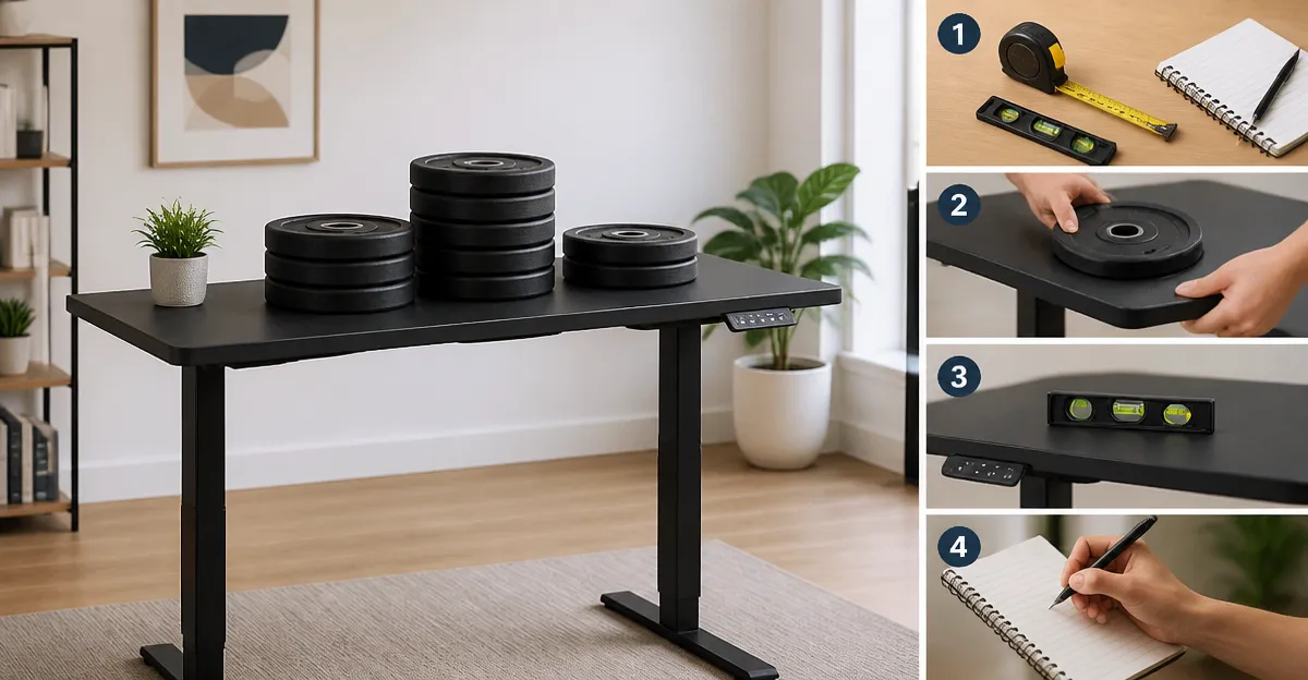 How to Test Your Standing Desk's Weight Capacity at Home