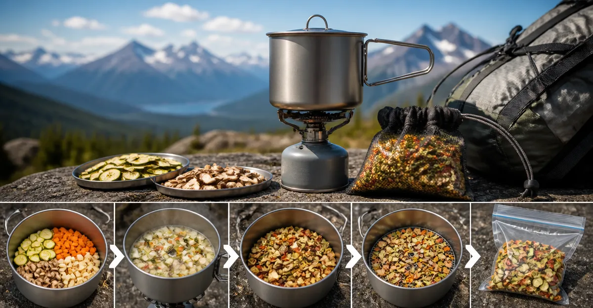 Dehydrate Food on the Trail with a Titanium Pot – Ultralight Guide