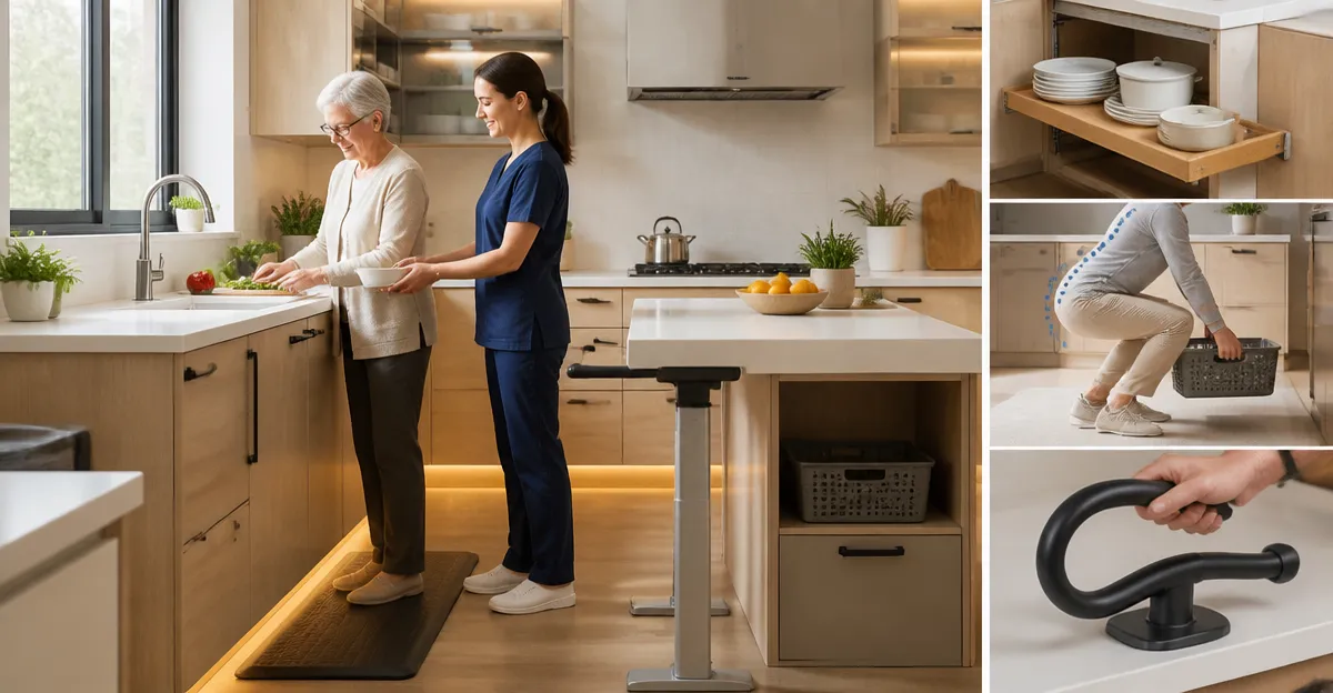 Caregiver's Guide to Kitchen Ergonomics and Safe Lifting