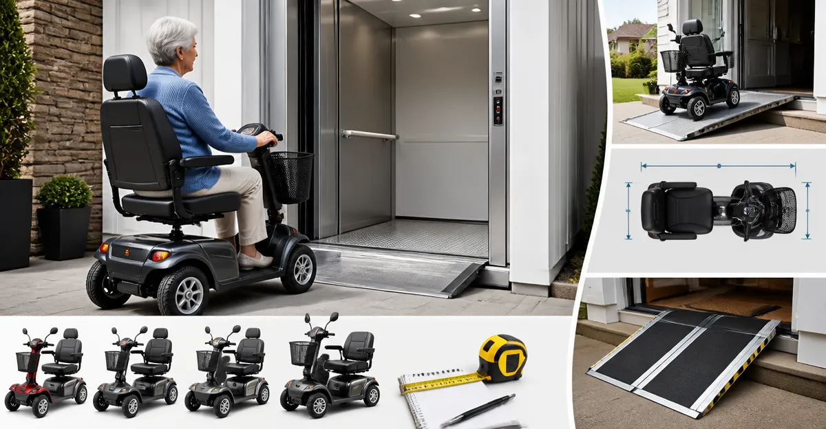 The Ultimate Mobility Scooter Size Guide for Home Lifts and Ramps