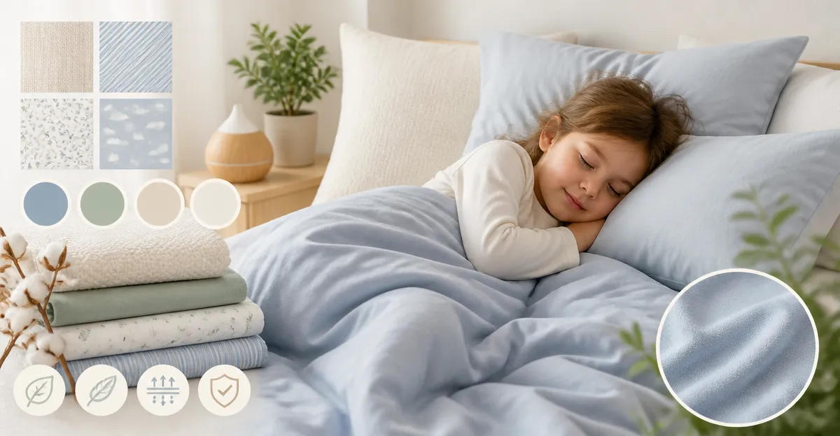 Sensory‑Friendly Bedding: Color & Pattern Guide for Kids with Eczema