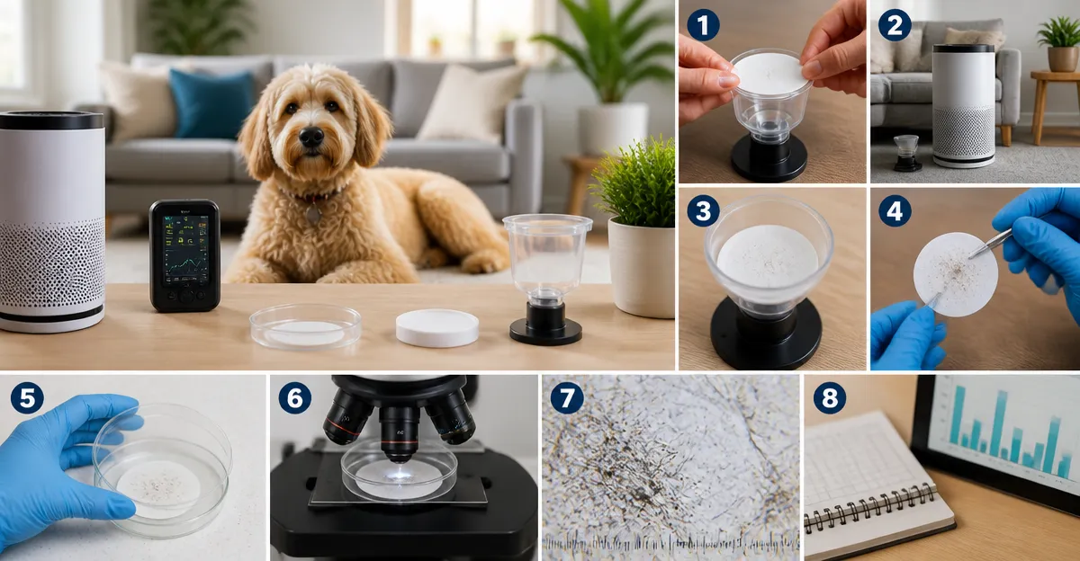 How to DIY a Home Test to Detect, Capture & Measure Pet Dander