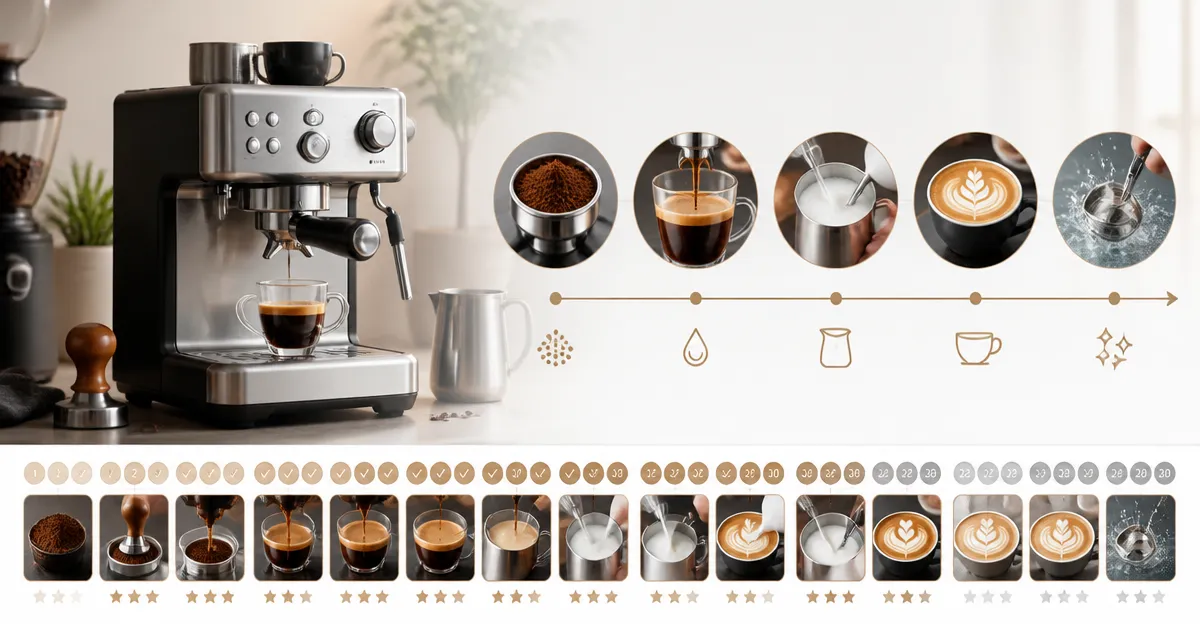 How to Master Your Compact Espresso Machine in 30 Days
