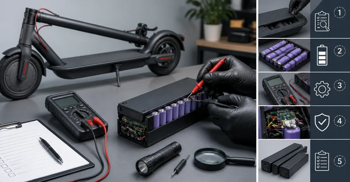 How to Grade a Used Folding E‑Scooter Battery: Step‑by‑Step