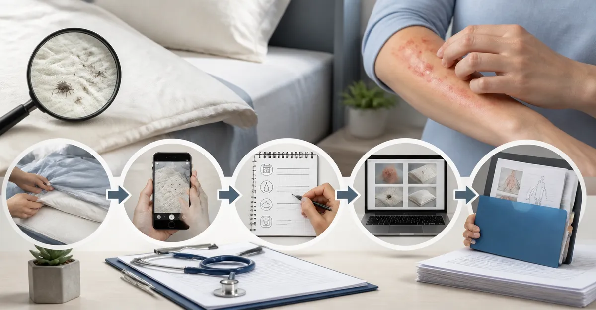Document Bedding Eczema Triggers for Doctors & Insurers
