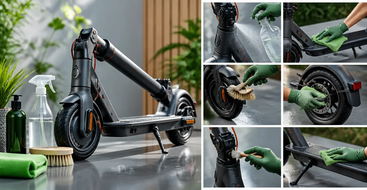 How to Clean and Detail Folding E‑Scooters: Eco‑Friendly Step‑by‑Step Guide