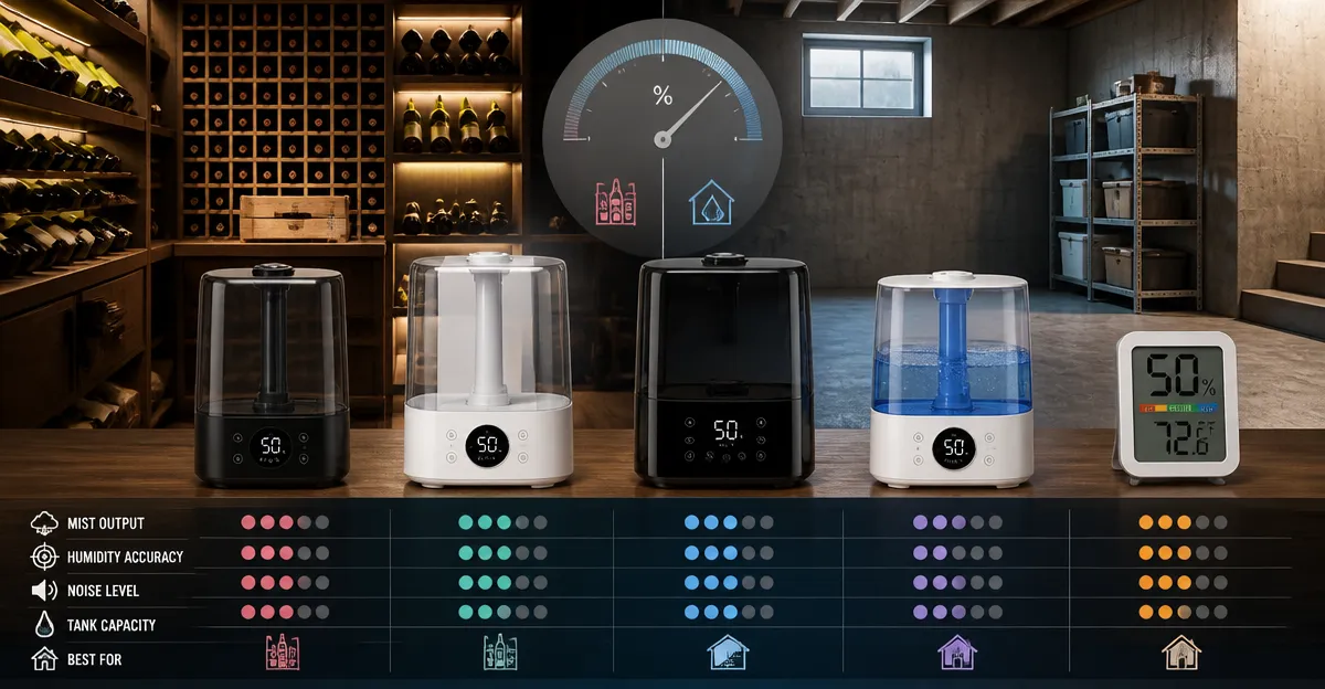 FOHERE vs Dreo vs Elecameier vs Govee: In‑Depth Amazon Humidifier & Hygrometer Comparison