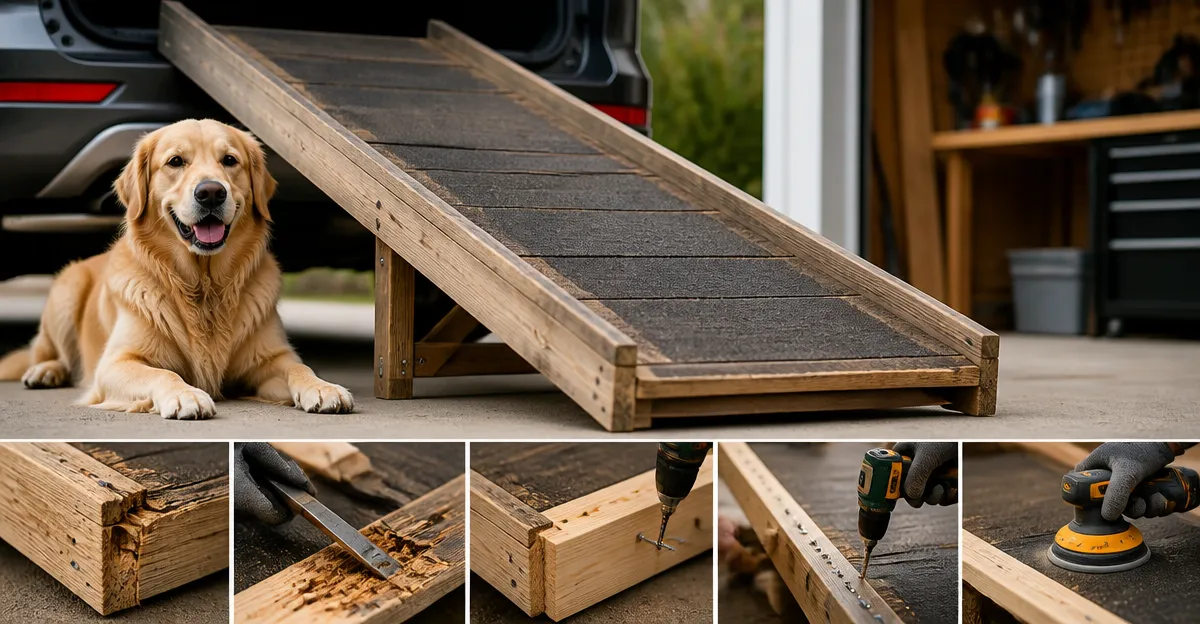 How to Repair a Wooden Dog Ramp: DIY Guide
