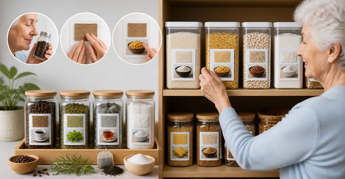 How to Label Your Pantry with Scent and Texture for Dementia Care