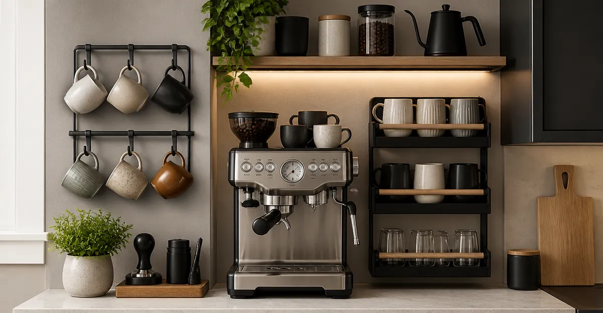The Ultimate Guide to Space‑Saving Cup Storage for Small Kitchen Espresso Stations
