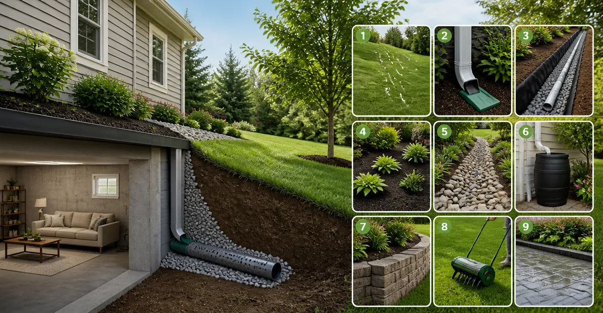 How to Reduce Basement Humidity with Landscaping: 9 DIY Strategies