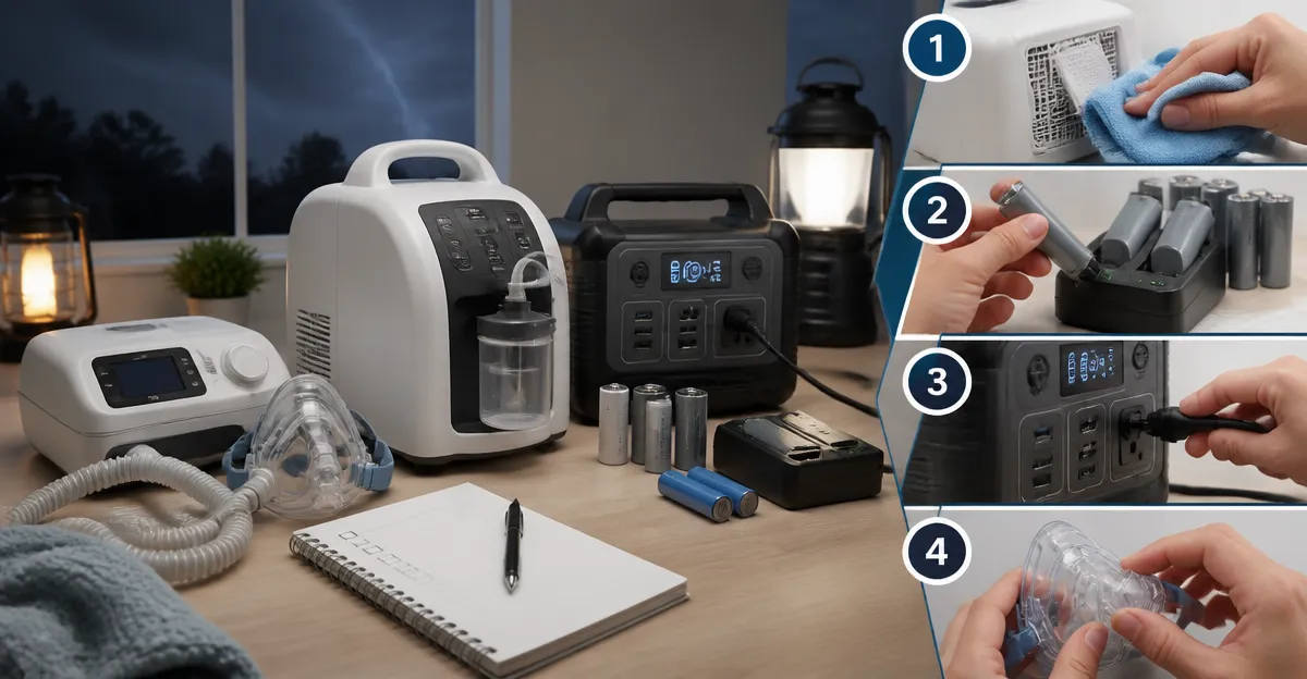 How to Maintain Portable Medical Devices During Outages