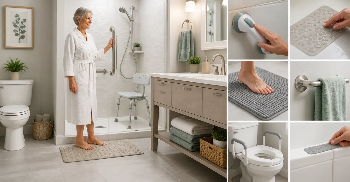 How to Create a Renter‑Friendly, Non‑Slip Bathroom for Seniors