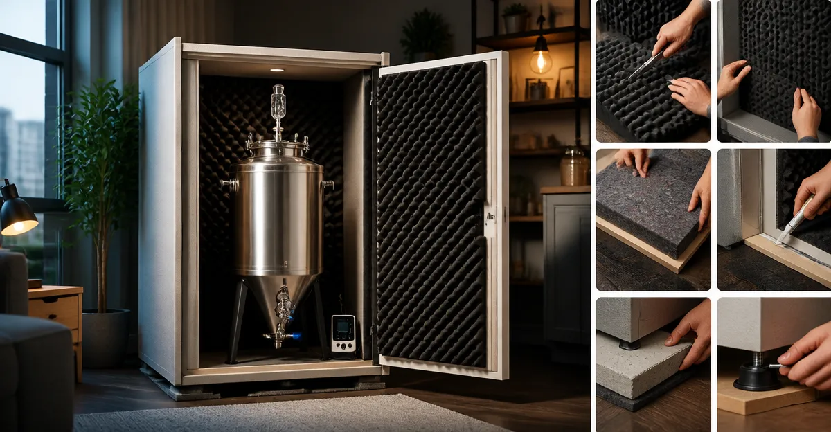 How to Reduce Fermentation Equipment Noise in Your Apartment