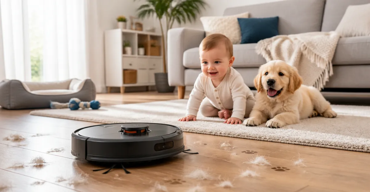 10 Best Robot Vacuums for Homes with Infants and Pets – 2026