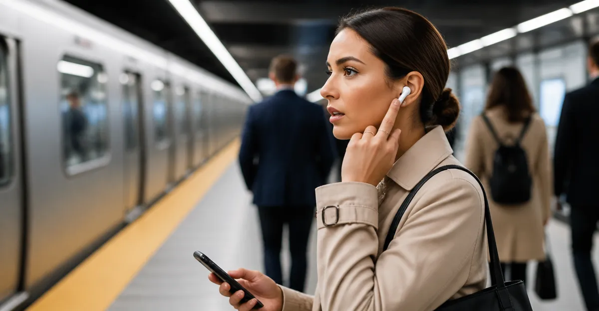 How to Use Earbud Emergency SOS on Your Commute
