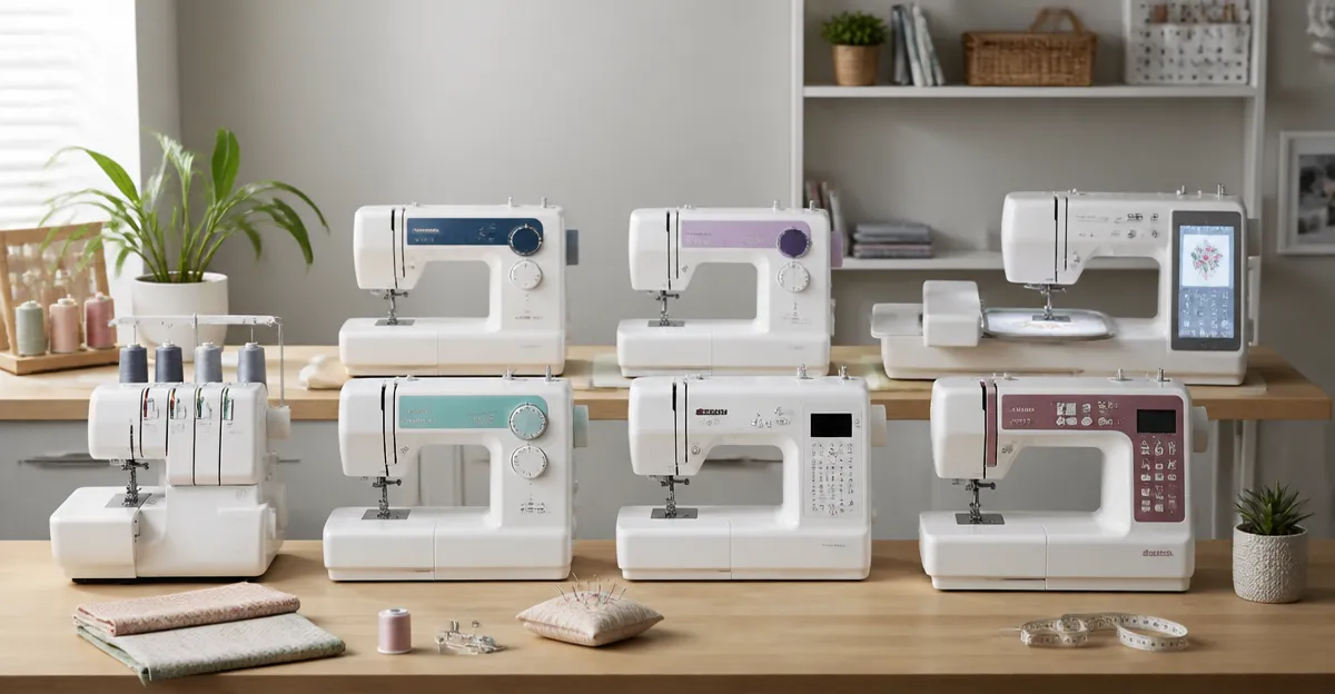 12 Best Compact Sewing Machines, Sergers & Home Embroidery Machines