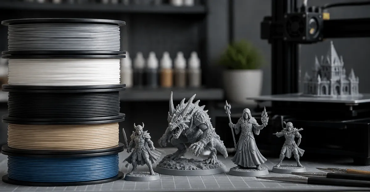 Best PLA Filament for Miniatures in 2026: Top 10 Picks