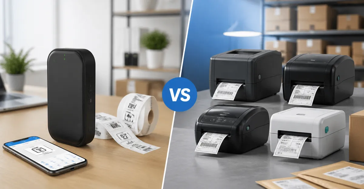 Label Maker Showdown: SUPVAN E11 vs Thermal Shipping Printers