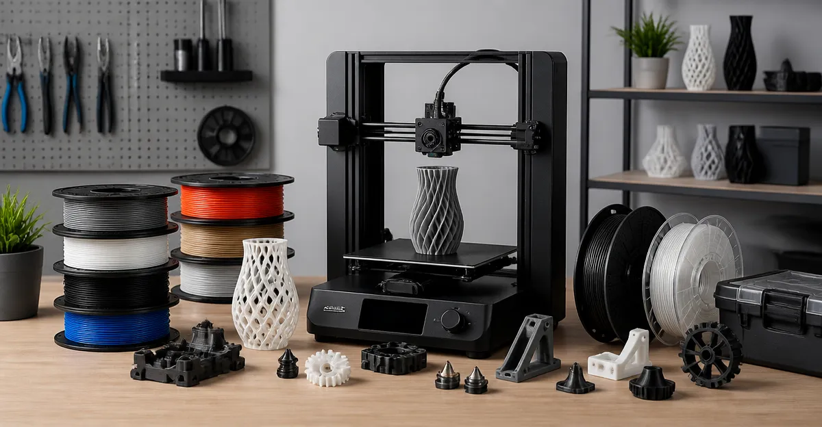 Top 25 3D Printing Essentials: Filaments, Printers & Parts