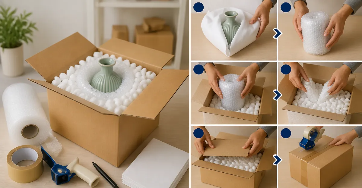 How to Pack Fragile Items for Shipping: Step-by-Step Guide