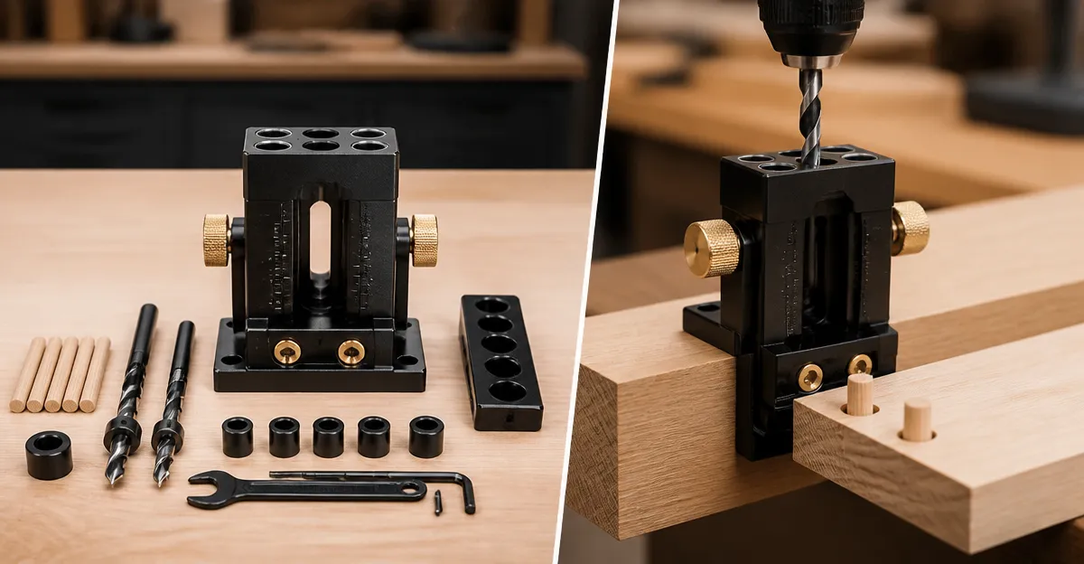 GOINGMAKE Adjustable Doweling Jig Kit Review