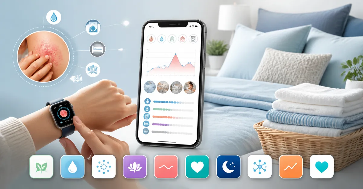 10 Best Apps to Track Eczema Flares & Bedding Correlations