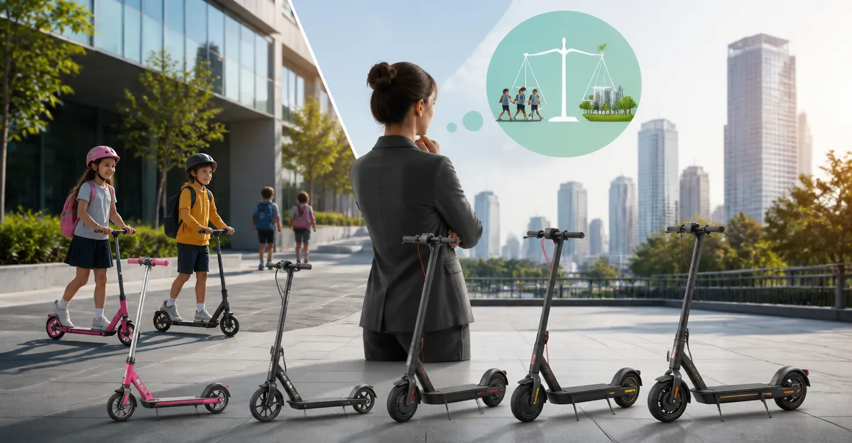 Ultimate Scooter Comparison: Kids Kick vs Electric Models 2026