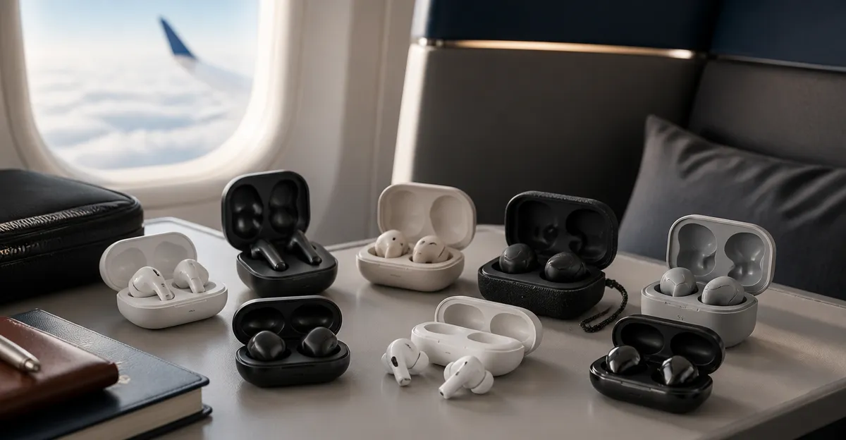 12 Best Noise‑Cancelling Earbuds for Flights in 2026