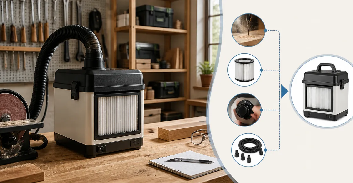 How to Choose the Best Benchtop Dust Extractor for a Small Workshop