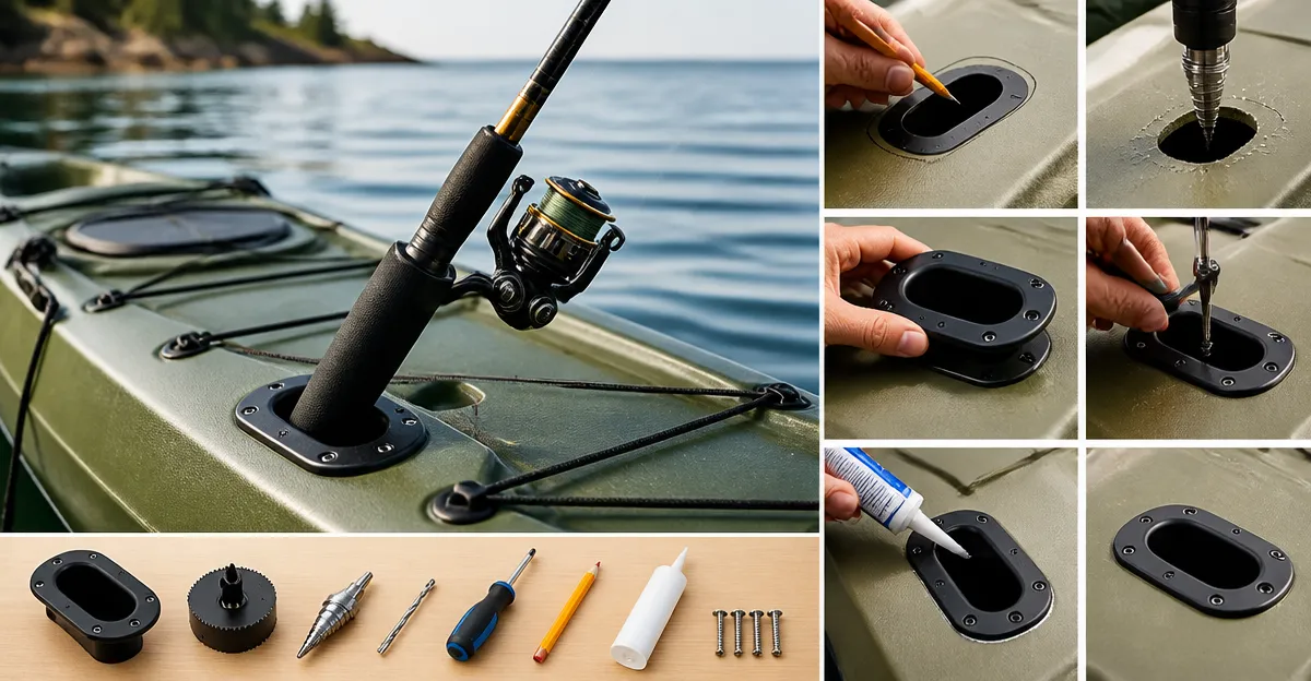How to Install a Flush-Mount Rod Holder on Your Kayak