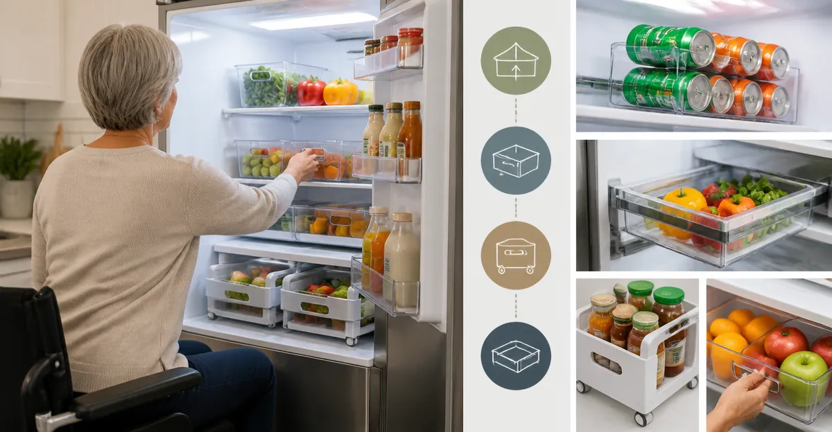 How to Organize Your Fridge for Limited Bending and Mobility