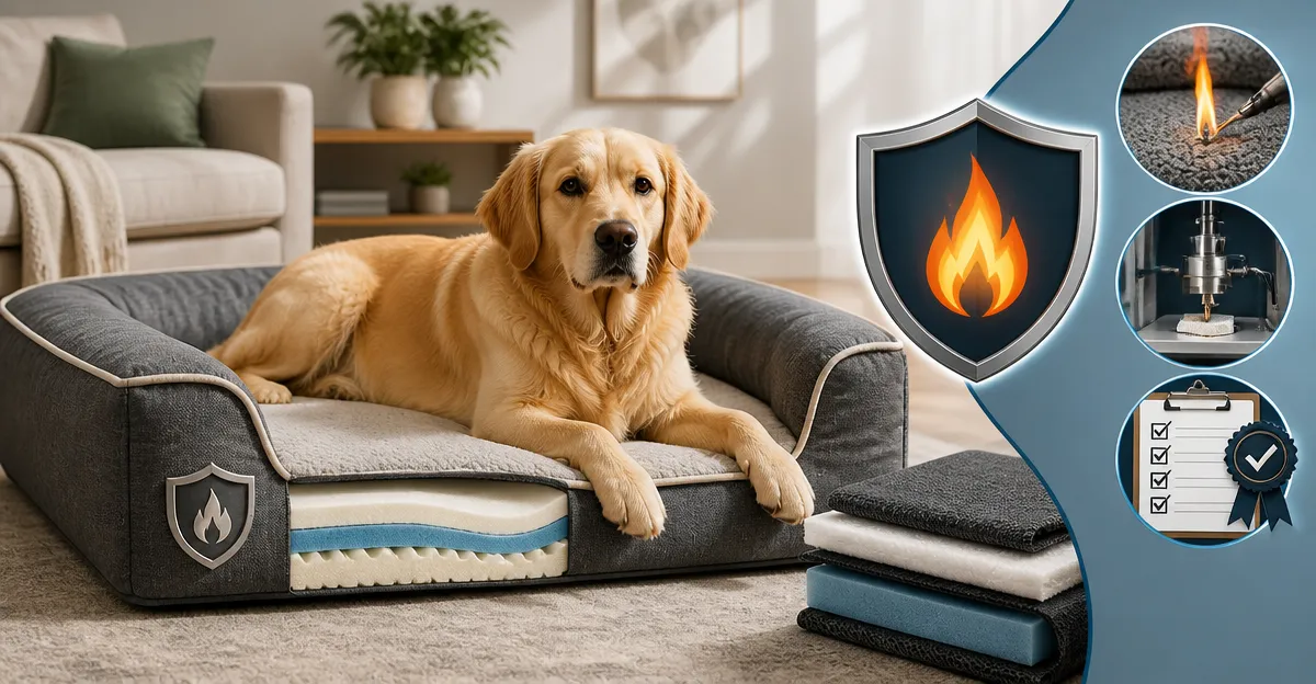 Orthopedic Dog Bed Fire Safety Standards: Complete Guide