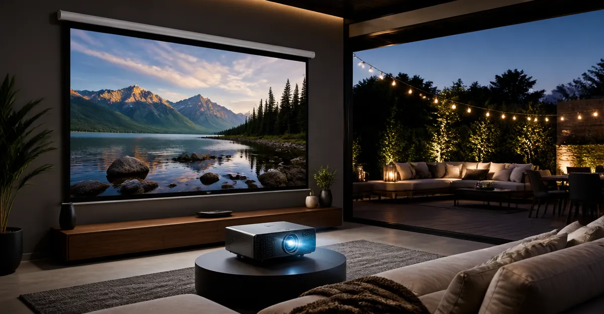 Best 120‑Inch Projector Screens for Home and Outdoor Use – 2026 Review