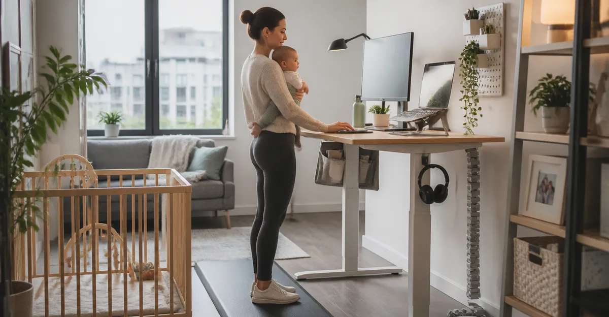 Essential Guide: Standing Desk Setup for New Parents in Small Apartments