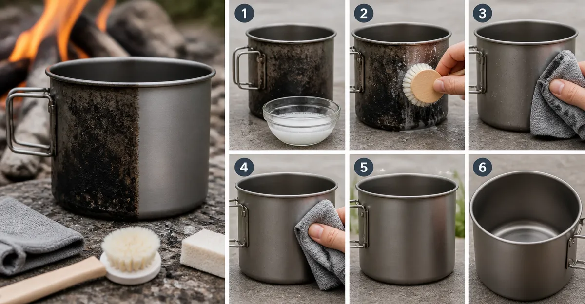 How to Remove Soot from Titanium Pots — Fast, Safe, Scratch‑Free