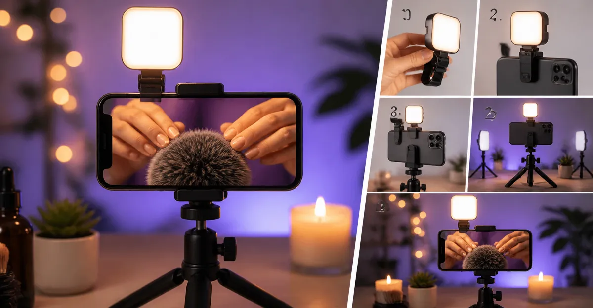 How to Create Perfect ASMR Lighting Using Your Smartphone