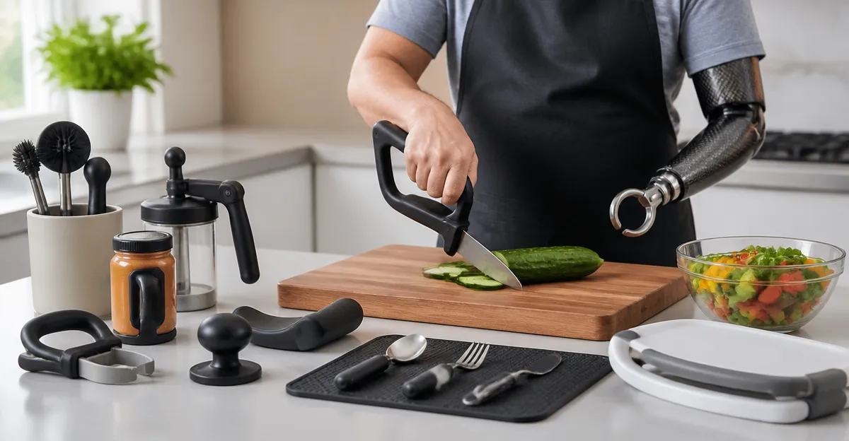 Adaptive Kitchen Starter Kit for Post-Amputation