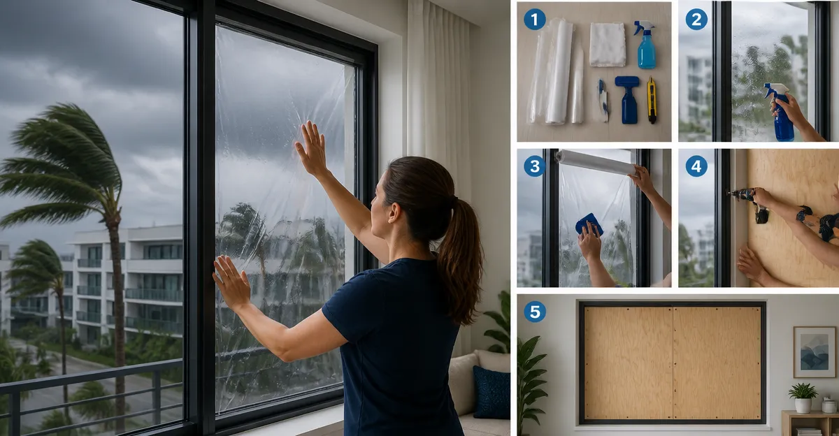 How to Reinforce Apartment Windows for Hurricane Debris
