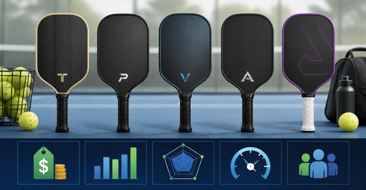 TENVINA vs Paddletek vs Vatic vs JOOLA: In‑Depth Pickleball Paddle Comparison