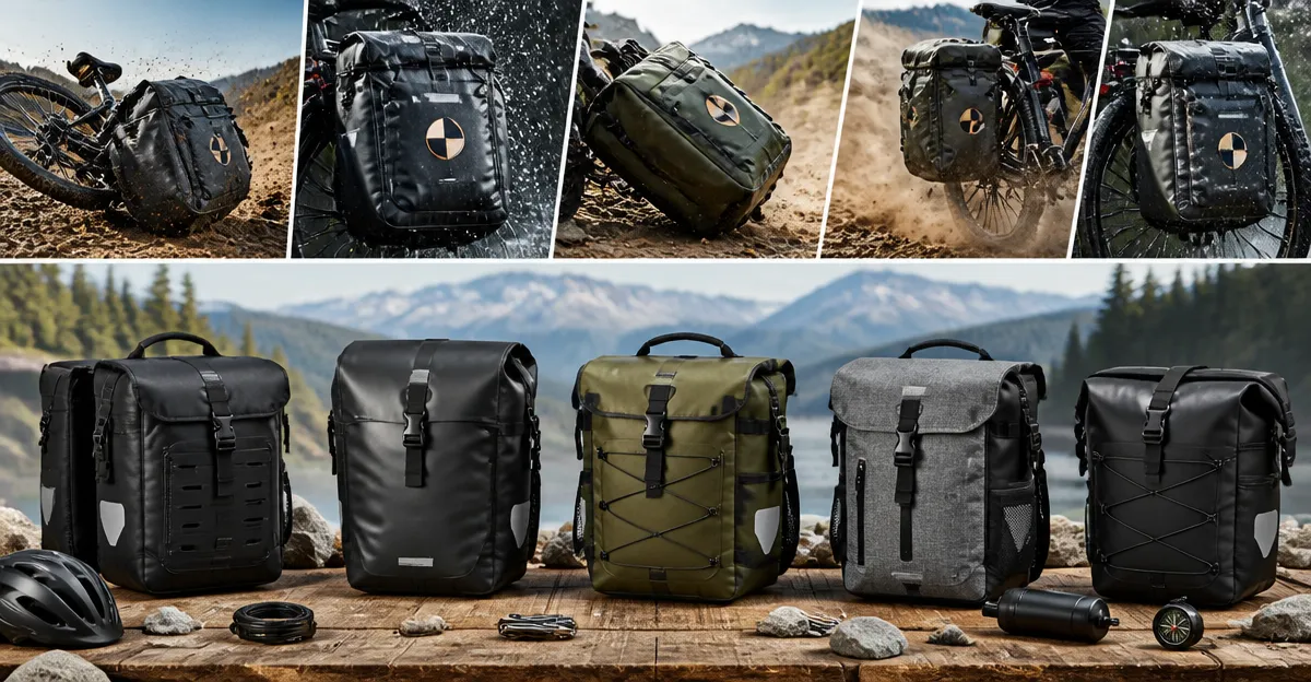 KEMIMOTO vs ROCKBROS vs JXFUKAL vs Bushwhacker Bike Panniers: In‑Depth Comparison