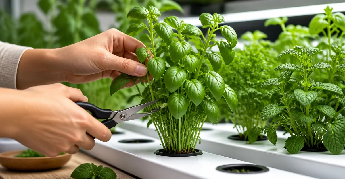 Prune Hydroponic Herbs: Step-by-Step Guide to Maximize Yield
